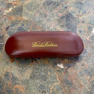 Brooks Brothers Hard Shell Glasses Case